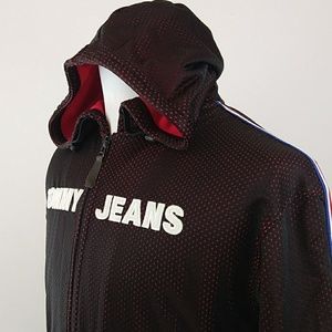 Tommy Jeans Womans XL Hoodie Spell Out Full Zip